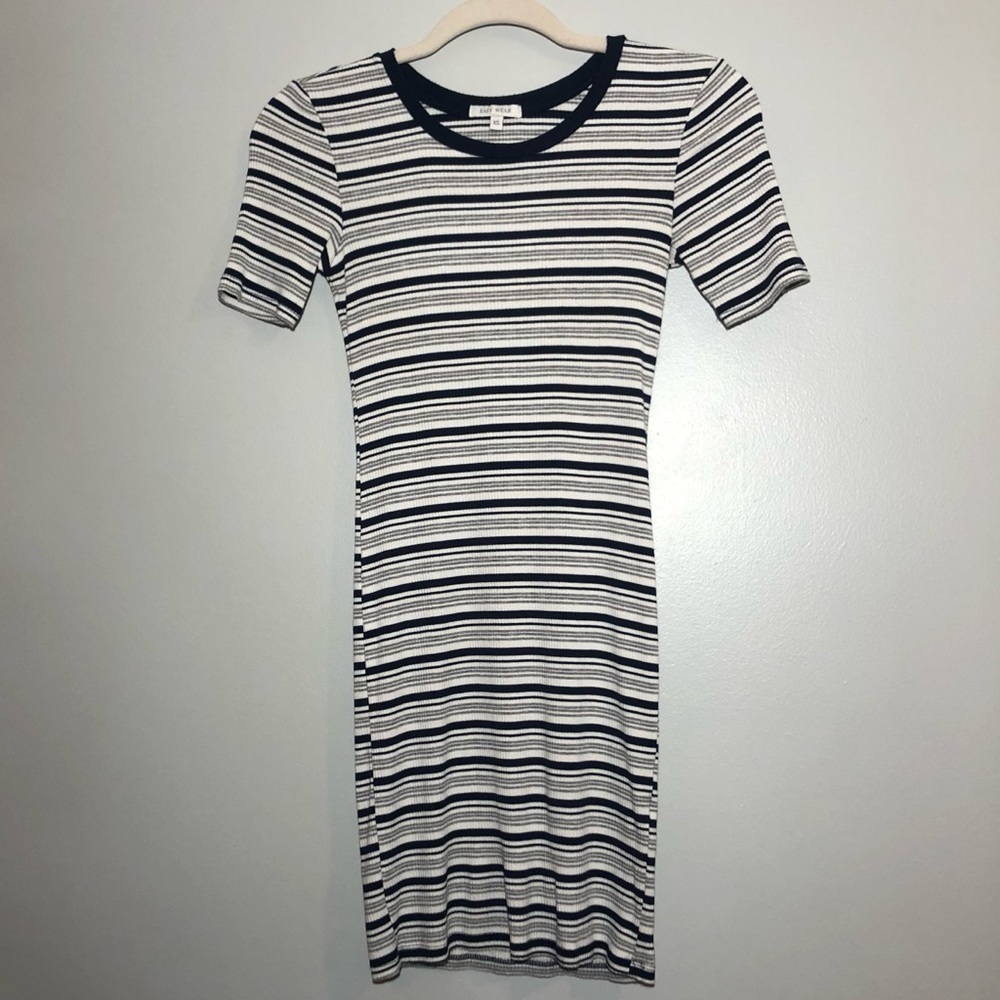Comfortable Striped Dress